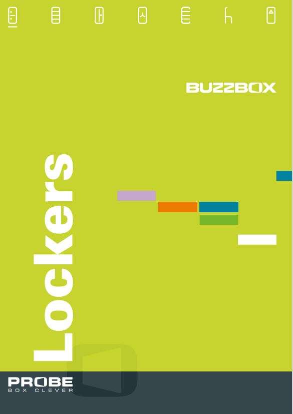 Probe BUZZBox Laminate Door Lockers