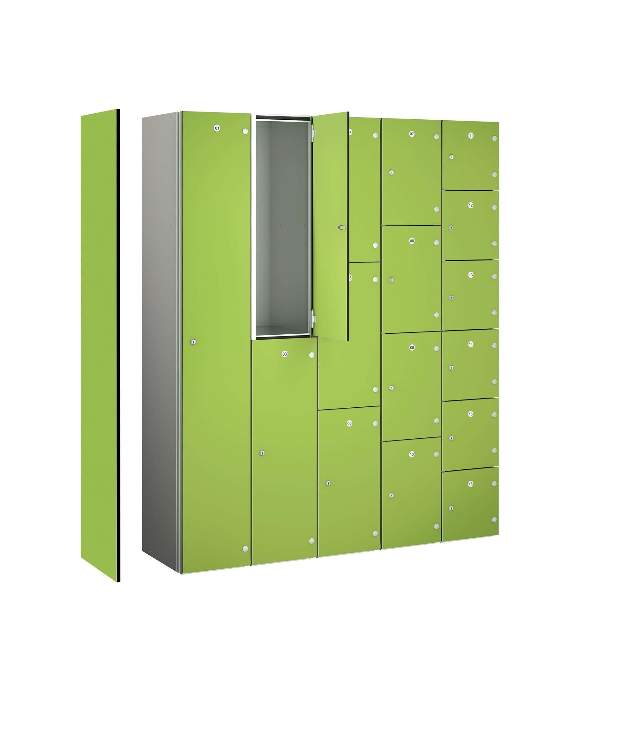 Zenbox - WET AREA Aluminium Locker